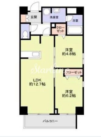 マーシスマルルの物件間取画像